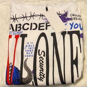 White VLone Sweatshirt in XLarge